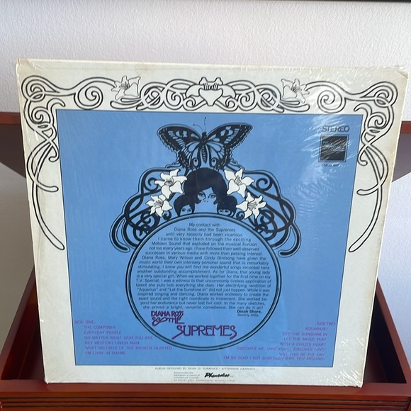 ORIGINAL THE SUPREMES LET THE SUN SHINE IN VINYL RECORD LP - Picture 3 of 4